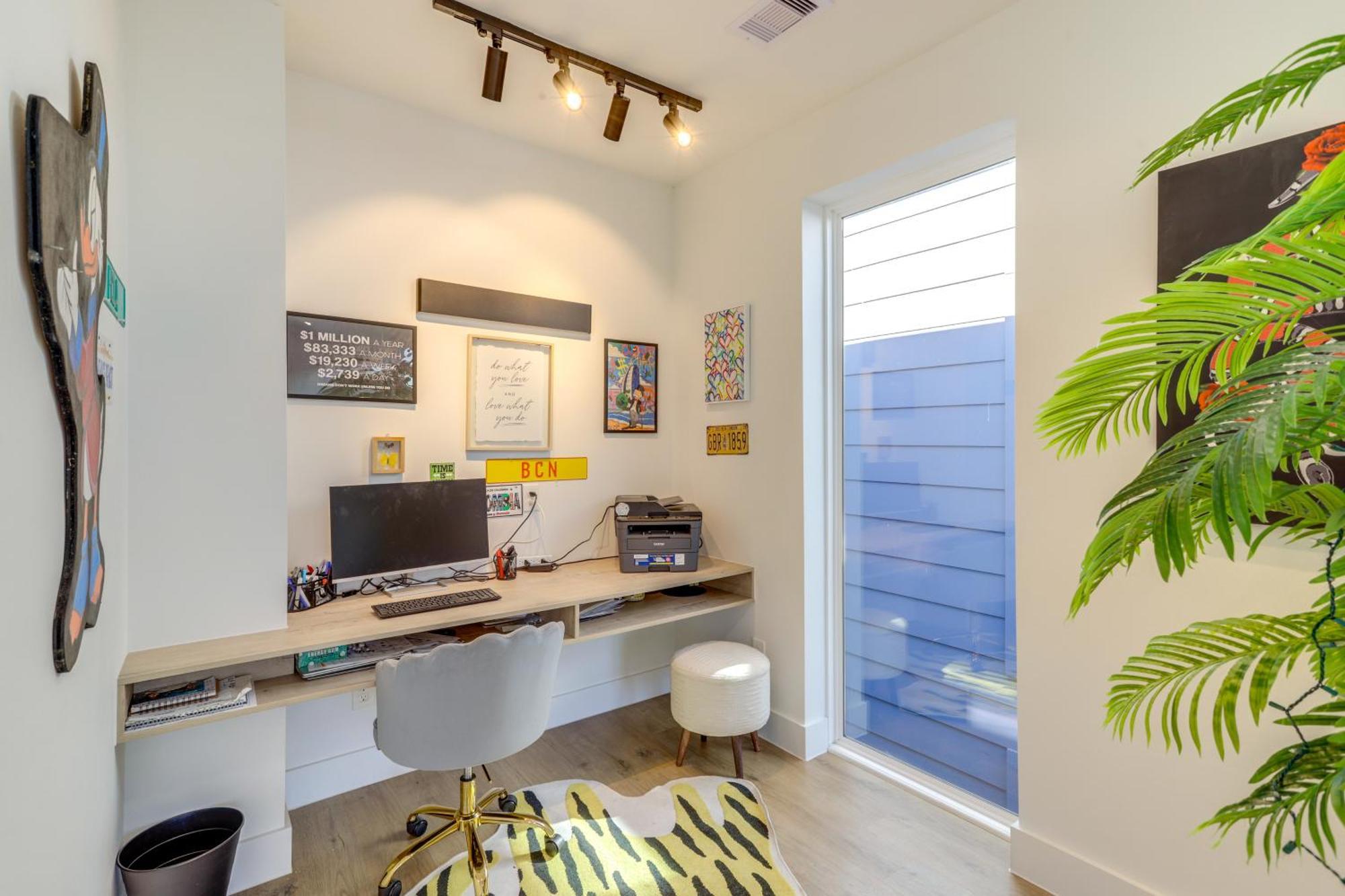 3 Mi To Dtwn Modern Townhome With Yard In Houston Kültér fotó