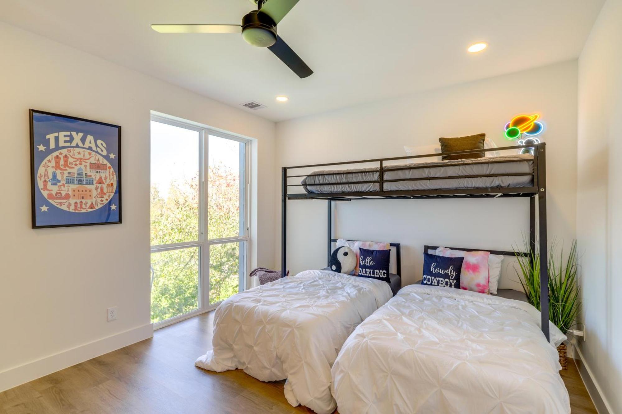 3 Mi To Dtwn Modern Townhome With Yard In Houston Kültér fotó