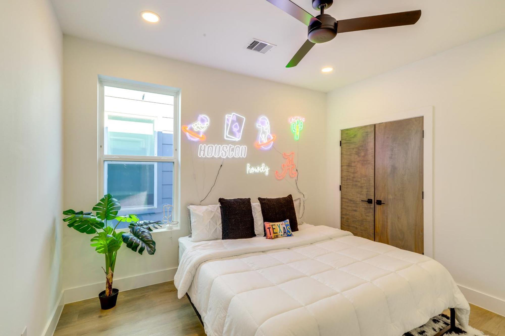 3 Mi To Dtwn Modern Townhome With Yard In Houston Kültér fotó