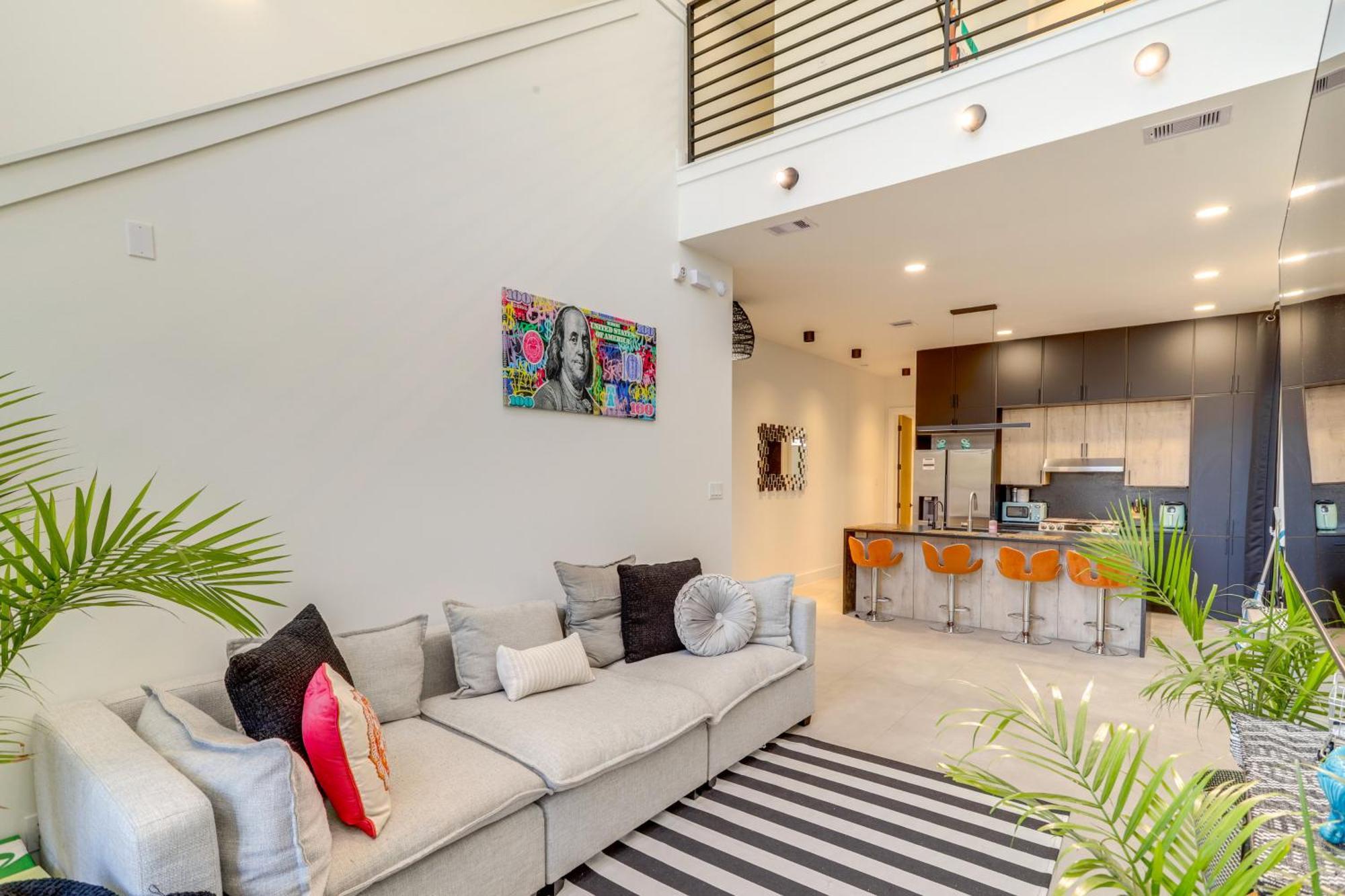 3 Mi To Dtwn Modern Townhome With Yard In Houston Kültér fotó